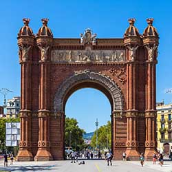 L'Arco di Trionfo Barcellona